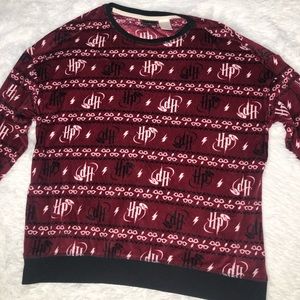 Red Harry Potter pajama set in Small